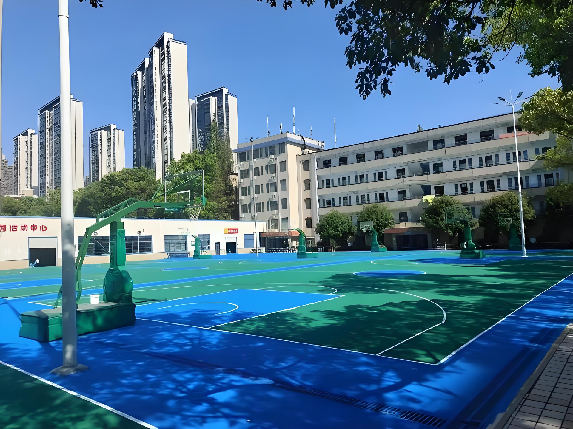 硅PU球場彈性層